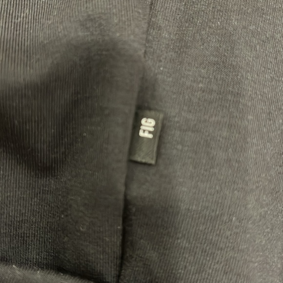 NWOT black Figs Rea sleeveless jersey sundress with tie at back neckline. - Picture 8 of 8